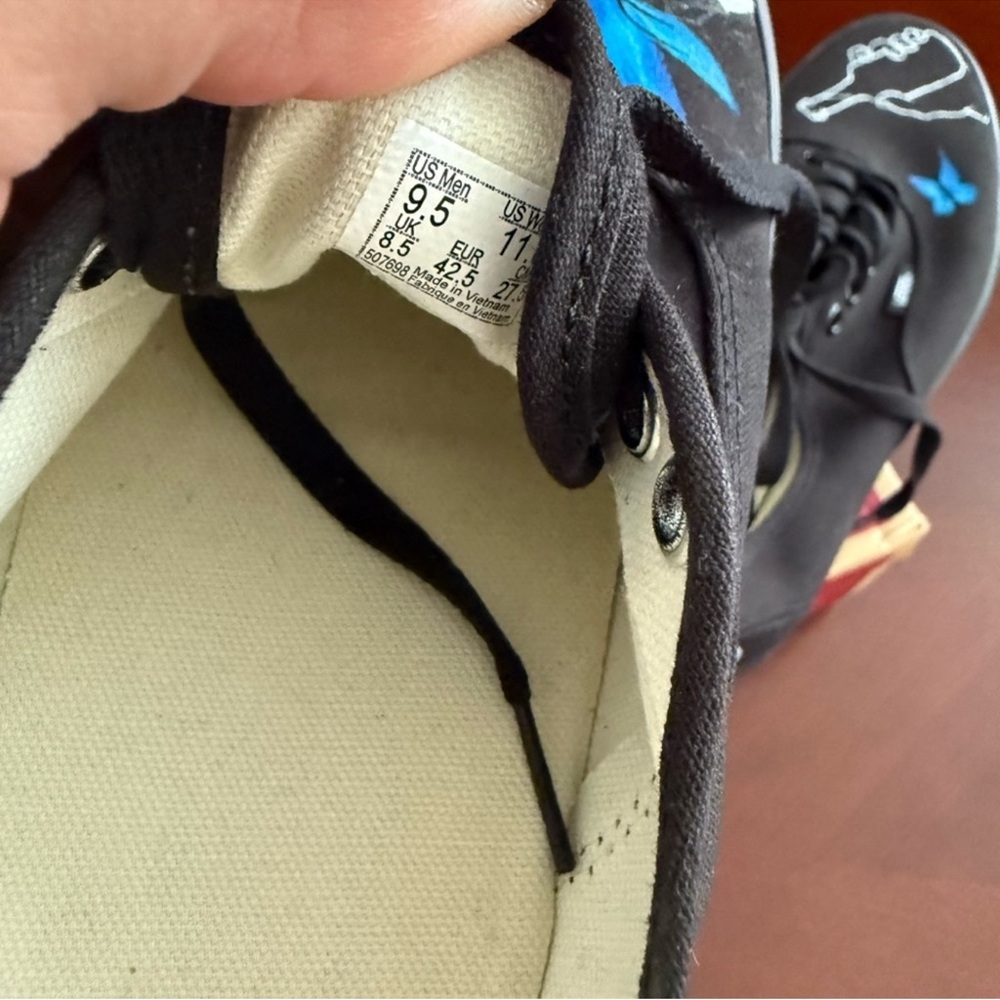 New DIY Vans Sneakers Size 9.5 - Picture 6 of 6